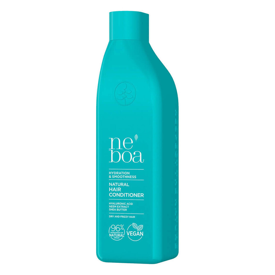 Balsamo idratante naturale per capelli, idratazione e morbidezza, Neboa, 300 ml
