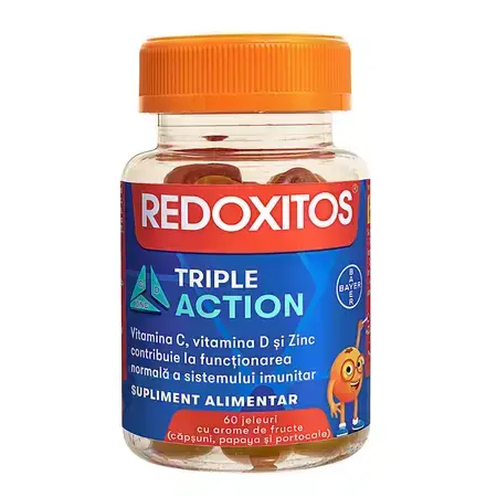Redoxitos Triple Action, 60 bonbons, Bayer