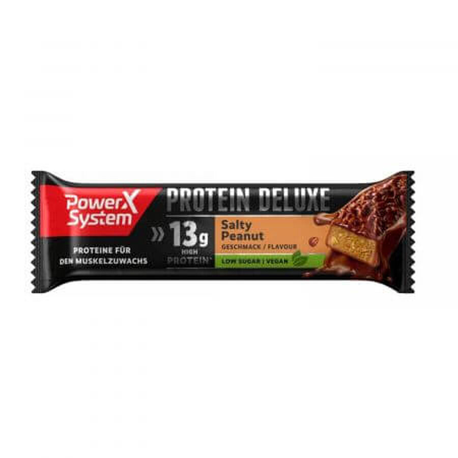 Protein bar with salted peanuts, 55 g, PowerX System