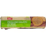 Biscotti salati di farro biologico con semi di Frollino, 310 g, La Finestra sul Cielo