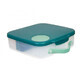 LunchBox Lunchbox mit F&#228;chern, Smaragdgr&#252;n, 1 L, BBOX