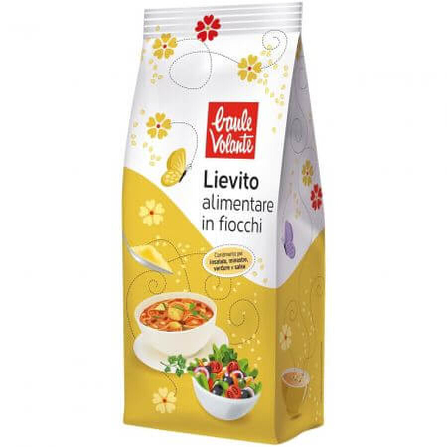 Flocons de levure inactive de bière alimentaire sèche, 200 g, Baule Volante