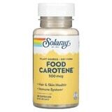 Carotene alimentare 25000UI Solaray, 30 capsule, Secom