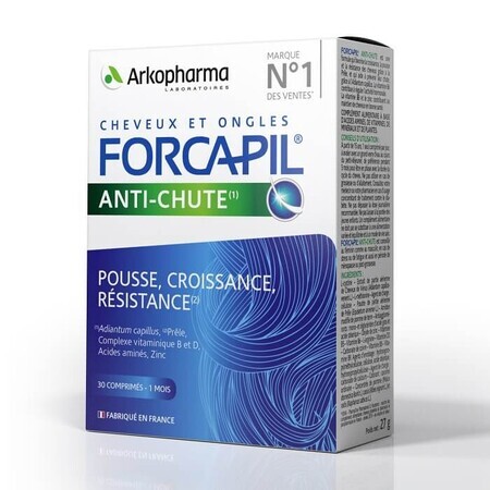 Forcapil Hair Activ, 30 comprimés, Arkopharma