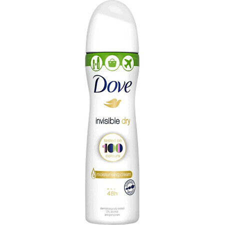 Déodorant Invisible Dry Spray de Dove, 75 ml