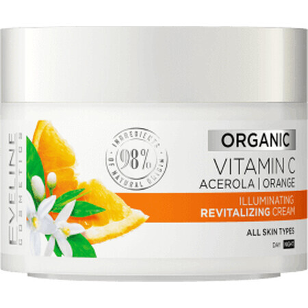 Eveline Cosmetics Organic Brightening Revitalising Cream, 50 ml