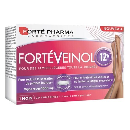 ForteVeniol 12h, 30 compresse, Forte Pharma