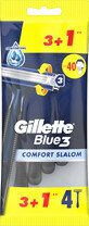 Gillette Rasiermesser Blau 3, 4 St&#252;ck