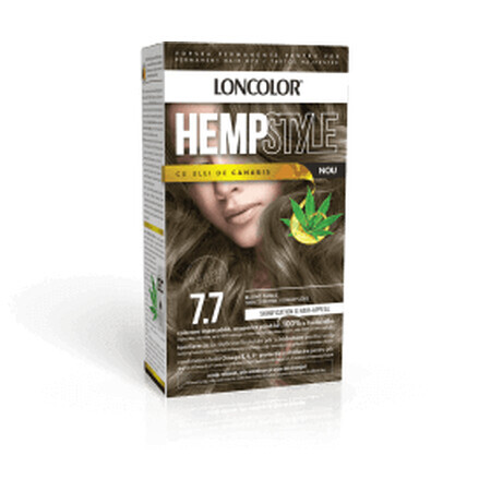 HEMPstyle Permanent hair dye with ammonia 7.7 Tobacco blond, 1 pc