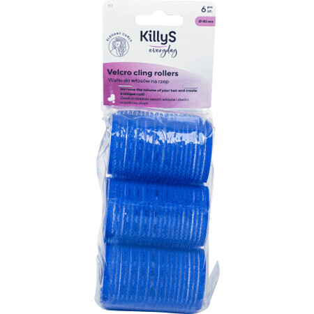 Bigodini KillyS Beauty Look con velcro, 6 pz