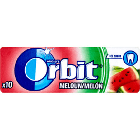 Orbit Gumă de mestecat cu aromă de pepene, 1 buc