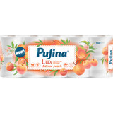 Papier hygiénique Pufina Peach 3 ply, 10 pcs