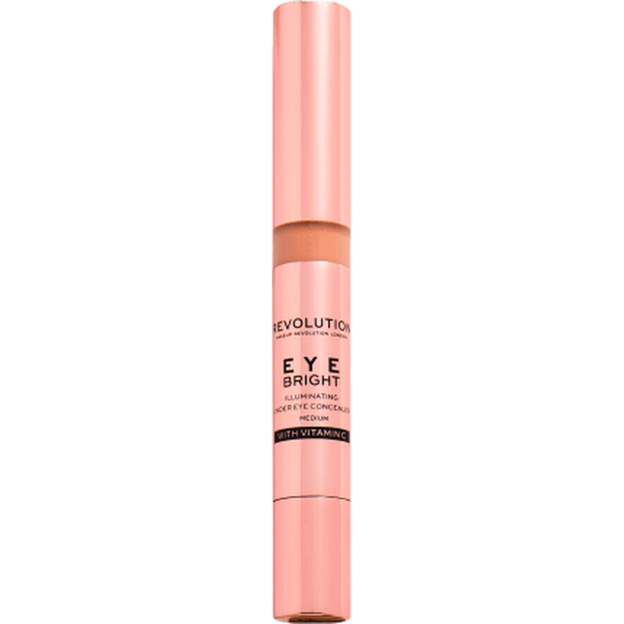 Revolution Bright Eye Concealer Eye Bright Medium, 10 g