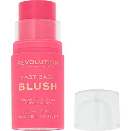 Revolution Blush Base Rapida Rosa, 14 g