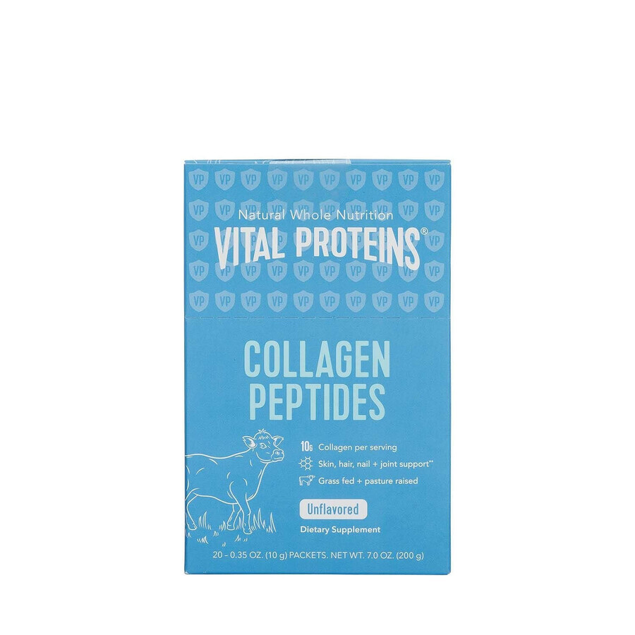 Vital Proteins Kollagenpeptide, geschmacksneutrales Kollagenpeptid, 1 Beutel, 10 g, GNC