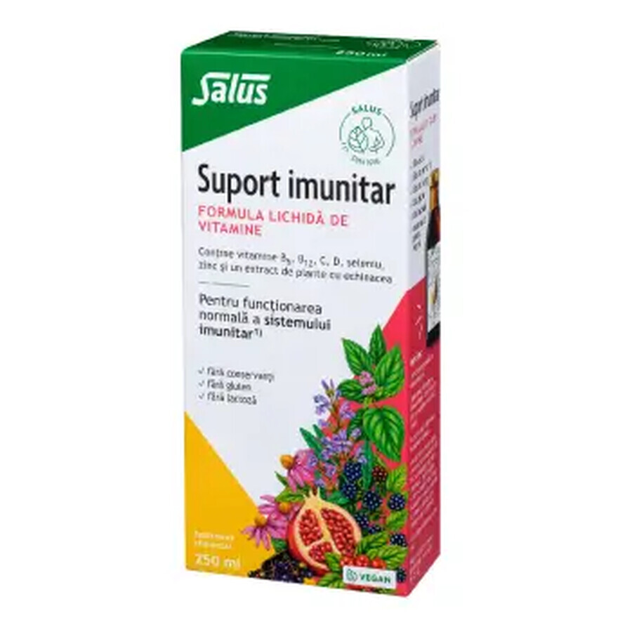 Formula liquida di vitamine Supporto immunitario, 250 ml, Salus