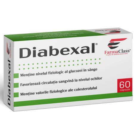 Diabexal, 60 gélules, FarmaClass