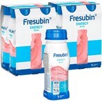 Boisson énergétique Frebini à la fraise, 200 ml, Fresenius