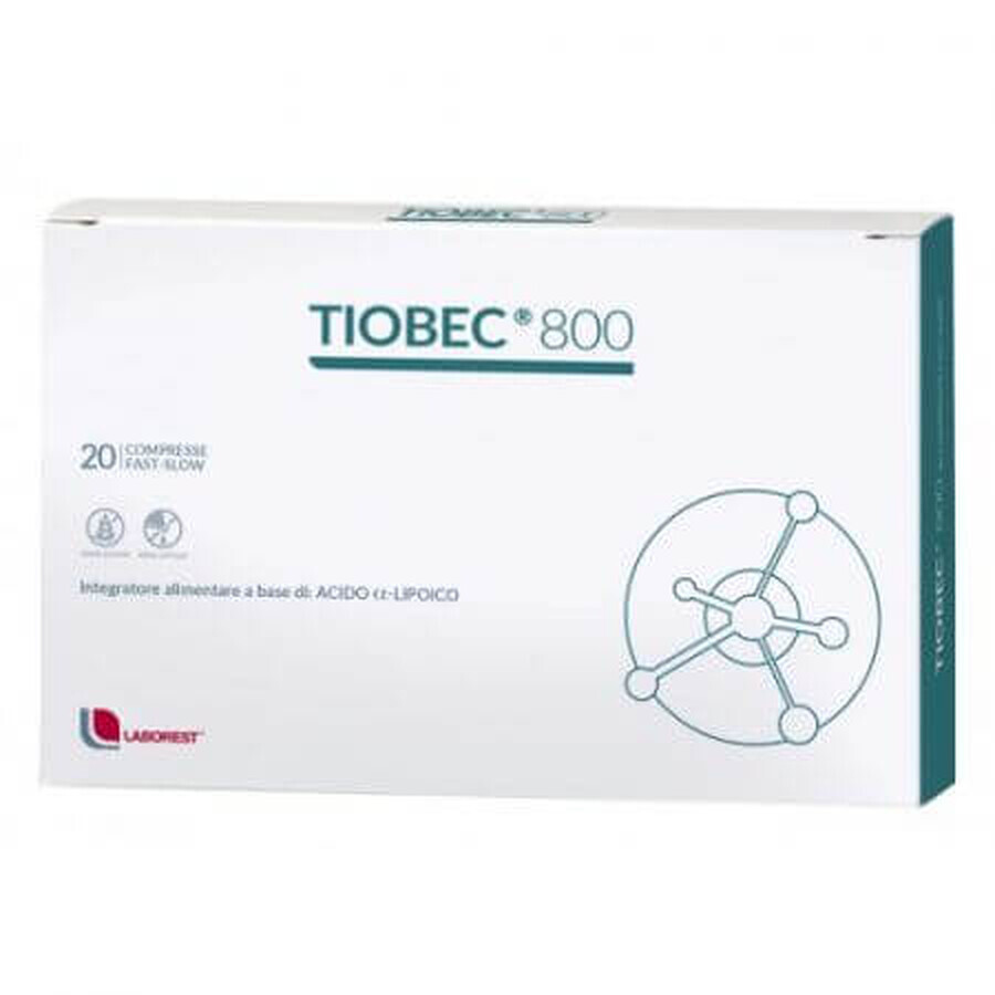 Tiobec 800, 20 compresse, Laborest Italia