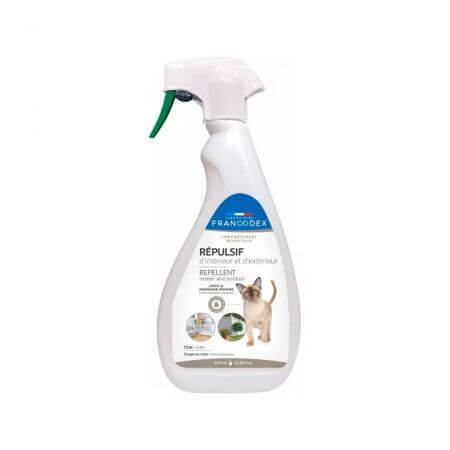 Francodex spray répulsif intérieur/extérieur, chats, 650 ml, Francodex