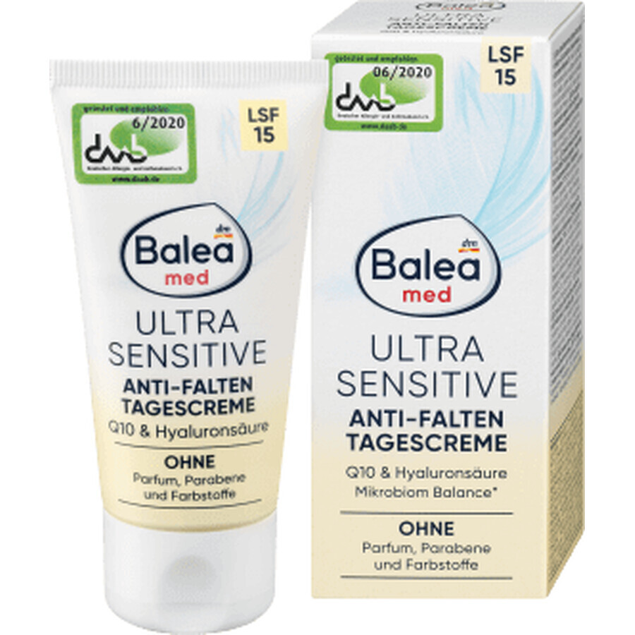 Balea Anti-Falten-Tagescreme mit LSF15, 50 ml