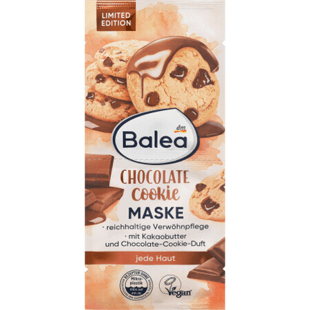 Balea Masque pour le visage aux biscuits au chocolat, 16 ml