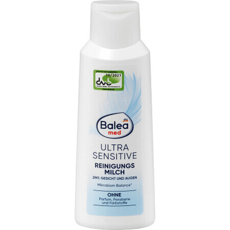 Balea MED Ultra Sensitive 2in1 Cleansing Milk, 200 ml