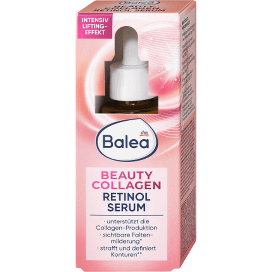 Balea Sérum pour le visage au rétinol et aux peptides, 30 ml