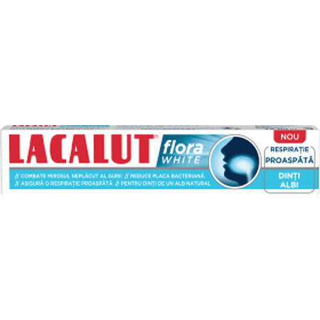 Lacalut Flora Dentifrice blanchissant, 75 ml