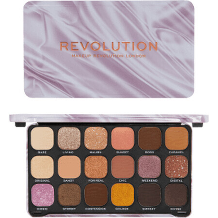Revolution Forever Makellose Nude Silk Blush Palette, 19,8 g