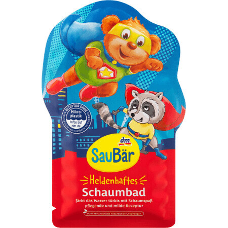SauBär Bagno schiuma per bambini, 40 ml