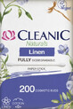 Cleanic Natural Linen Cosmetic Sticks, 200 pcs