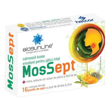 MosSept, 16 pilules à sucer, BioSunLine