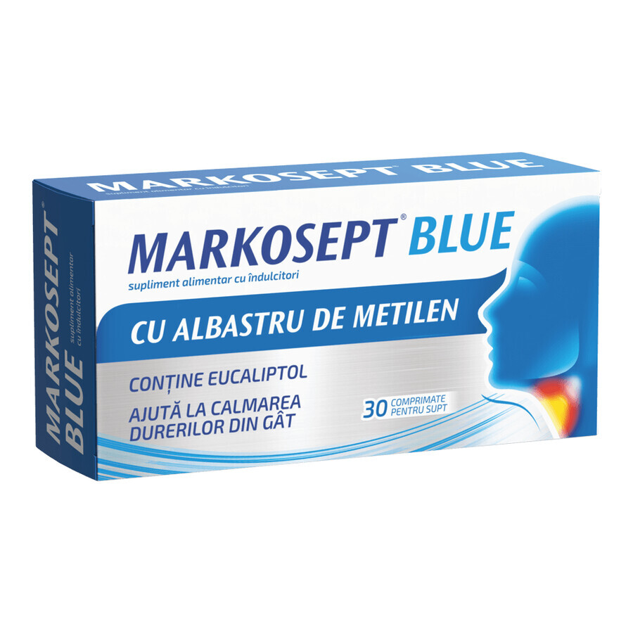 Markosept Bleu, 30 comprimés, Fiterman