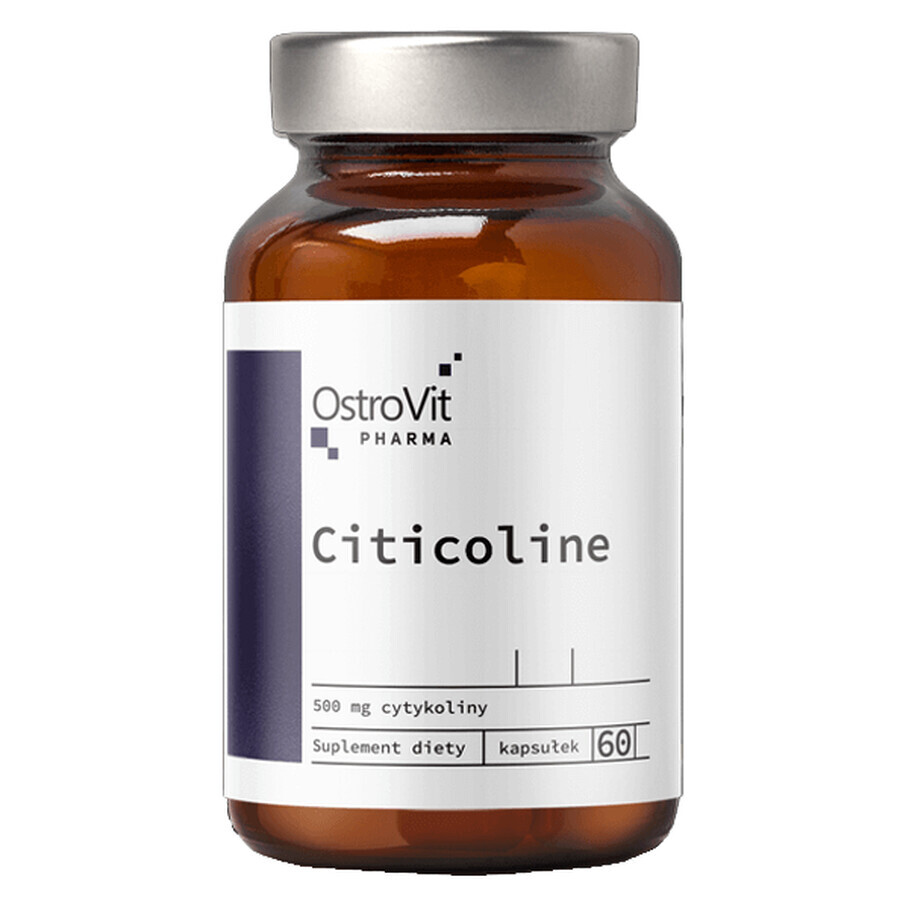 Citicoline, 500 mg, 60 gélules, OstroVit Pharma