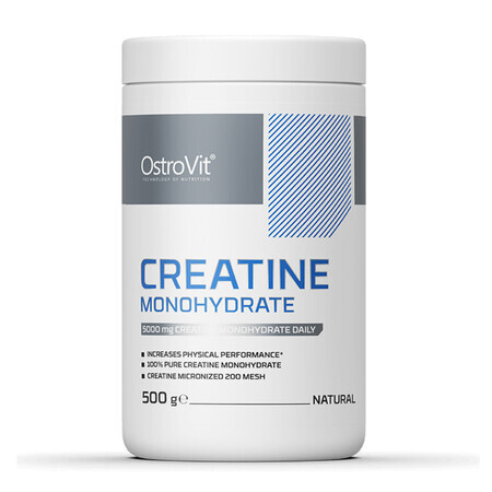 Créatine monohydrate sans arôme, 500 g, OstroVit