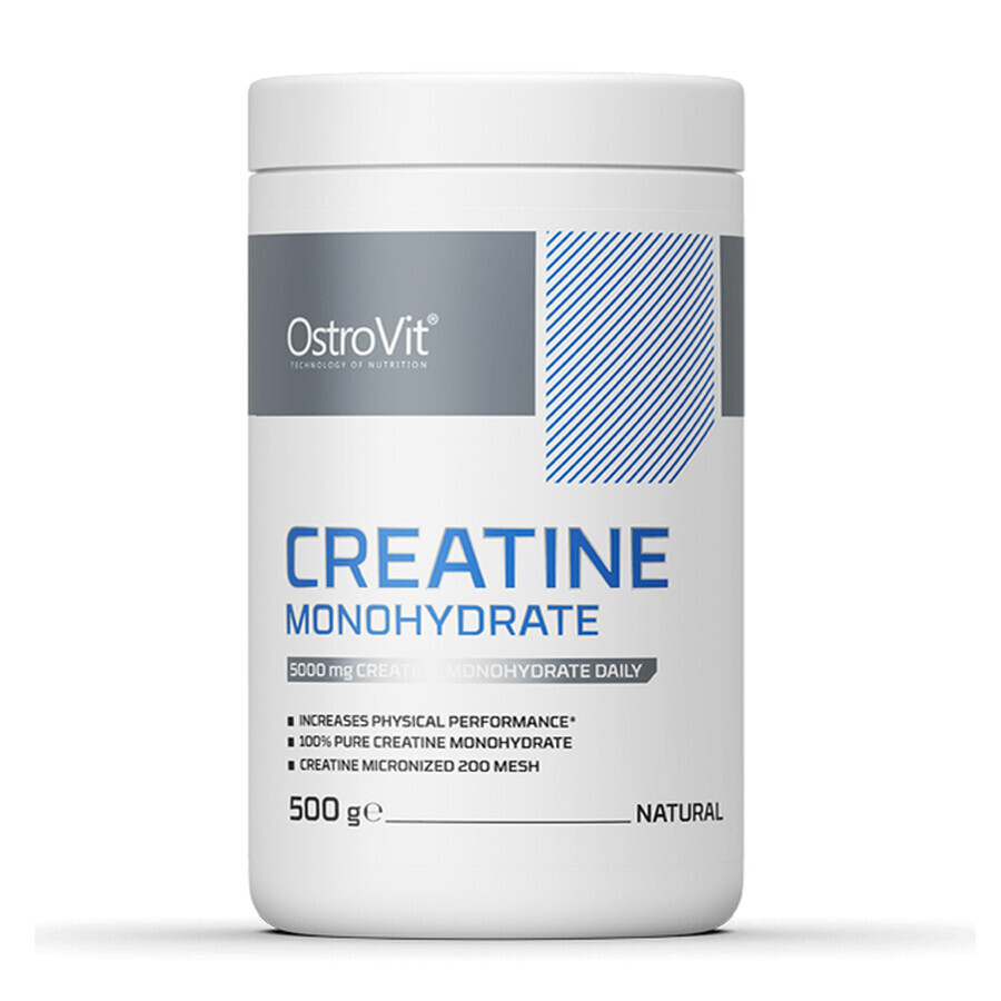 Créatine monohydrate sans arôme, 500 g, OstroVit