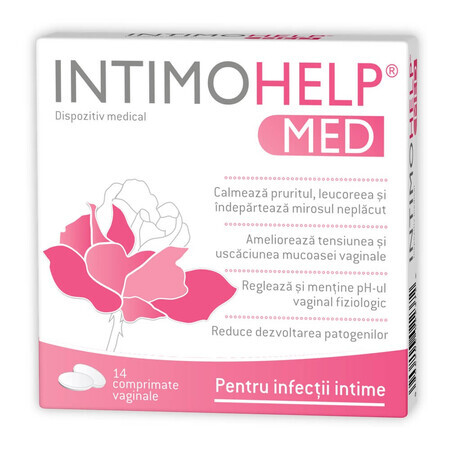IntimoHelp Med, 14 compresse vaginali, Zdrovit