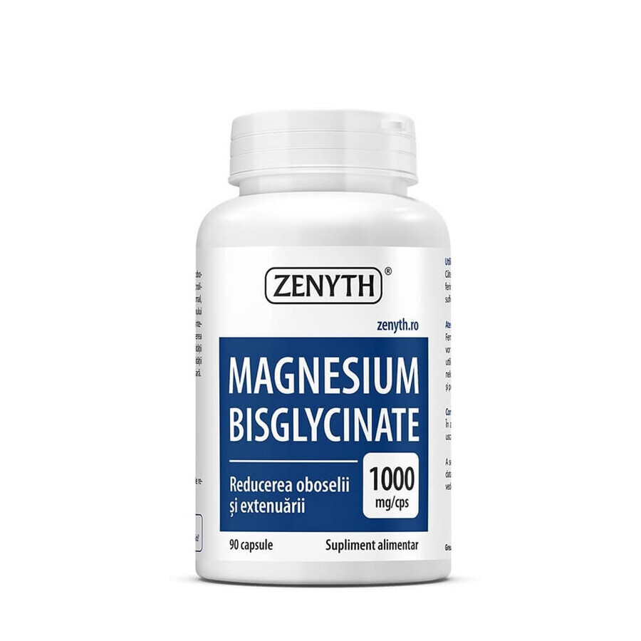 Magnésium Bisglycinate, 90 gélules, Zenyth