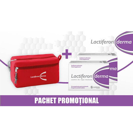 Lactiferon Derma pack, 2 x 30 comprimés + sachet, Meditrina Pharmaceuticals