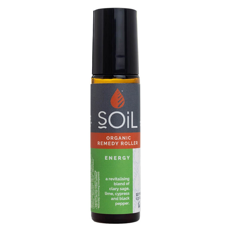 Roll-on mit ätherischen Ölen Energy, 10 ml, SOiL