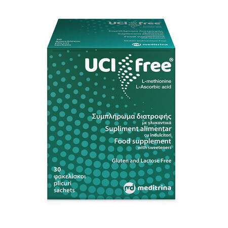 UCI Free, 30 sachets, Meditrina Pharmaceuticals