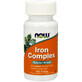 Iron Complex x 100 comprim&#233;s, Now Foods 