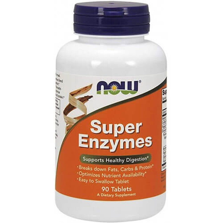 Super Enzime x 90tb, Now Foods