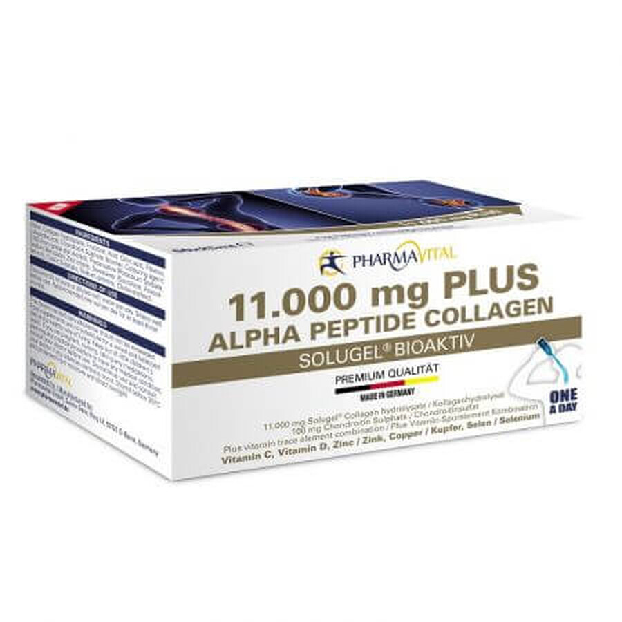 Alpha Peptide Collagen Plus, 11000 mg, 50 flacons x 25 ml, PharmaVital