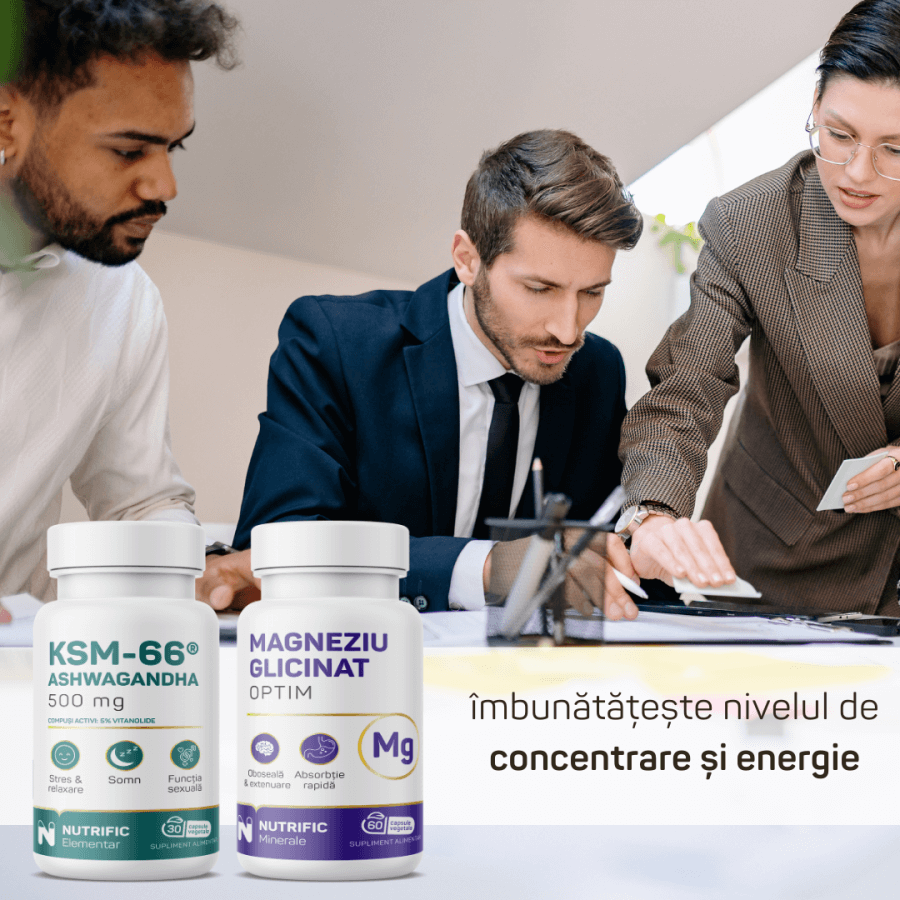 Glicinato di magnesio Optim, 60 capsule, Nutrific