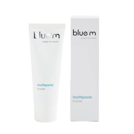 Dentifricio al fluoro, 75 ml, Blu M