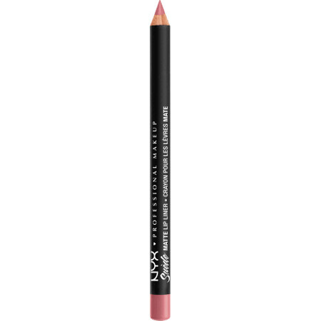 Nyx Professional MakeUp Crayon à Lèvres Suède Mat 9 Thé et Biscuits, 1 g