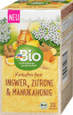 DmBio Manuaka t&#232; allo zenzero e limone, 40 g