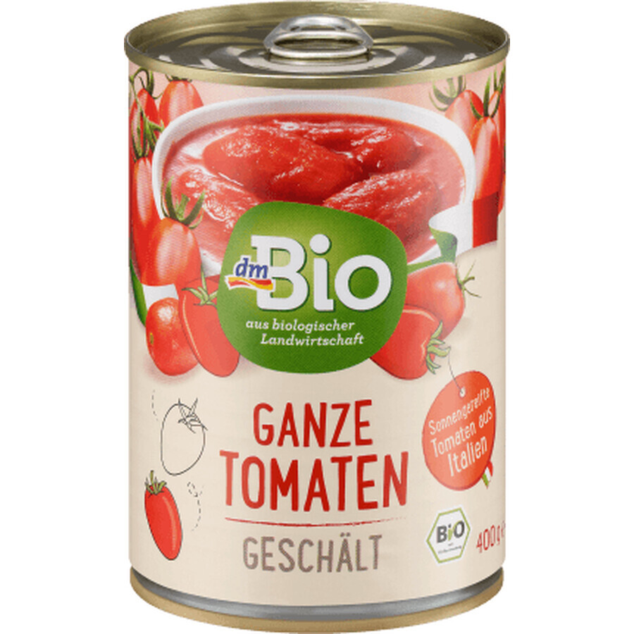 DmBio Tomates pelées entières, 400 g